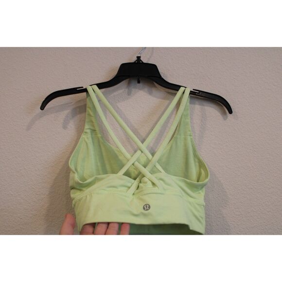 Lululemon Energy Longline Bra Medium Support size 6 no pads included - Picture 4 of 5